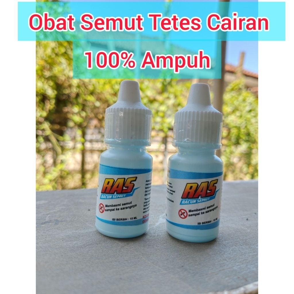 Racun Semut Super Ampuh RAS - Cairan Pembasmi semut ( Racun Anti Semut )