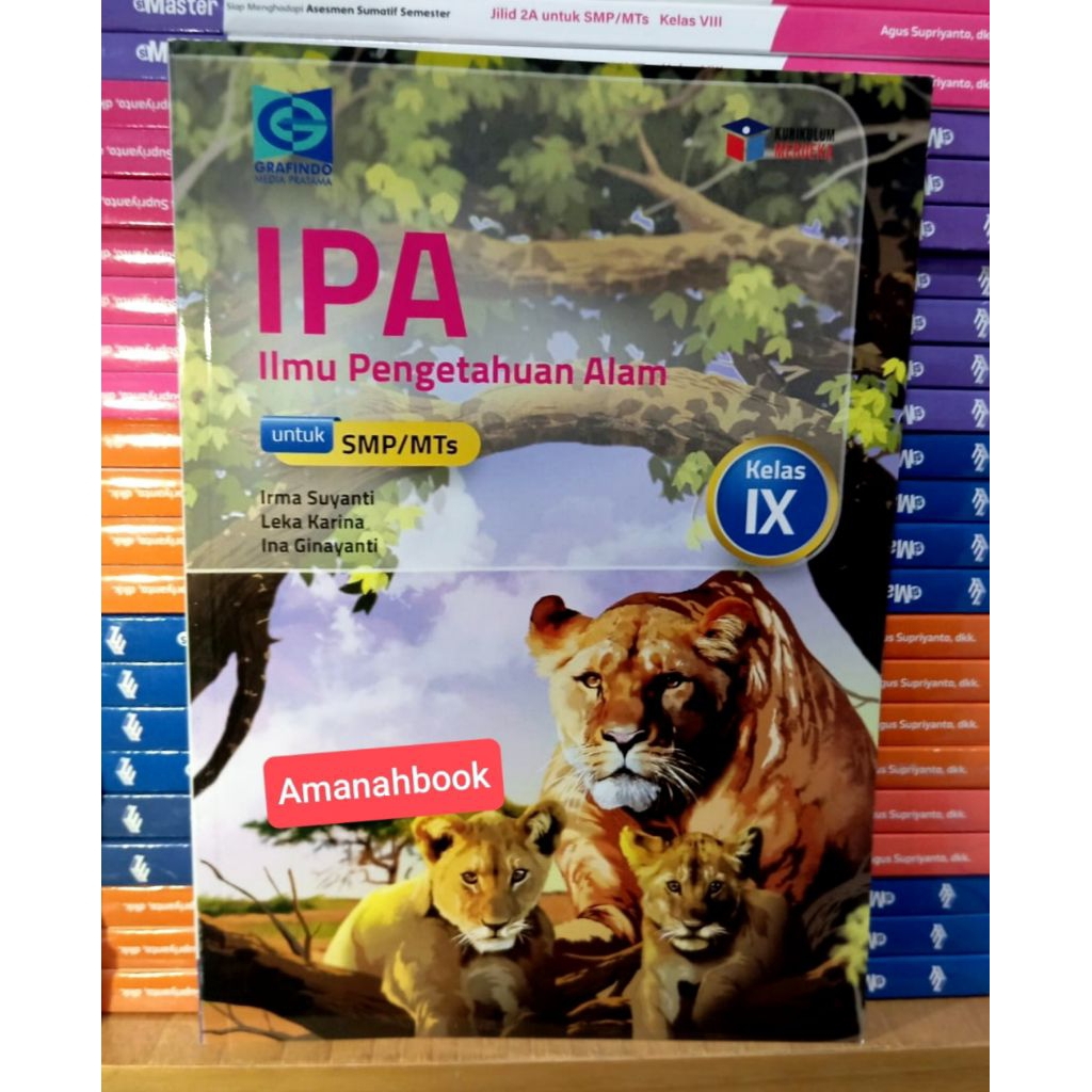 Buku IPA SMP Kelas 9 kurikulum Merdeka Grafindo
