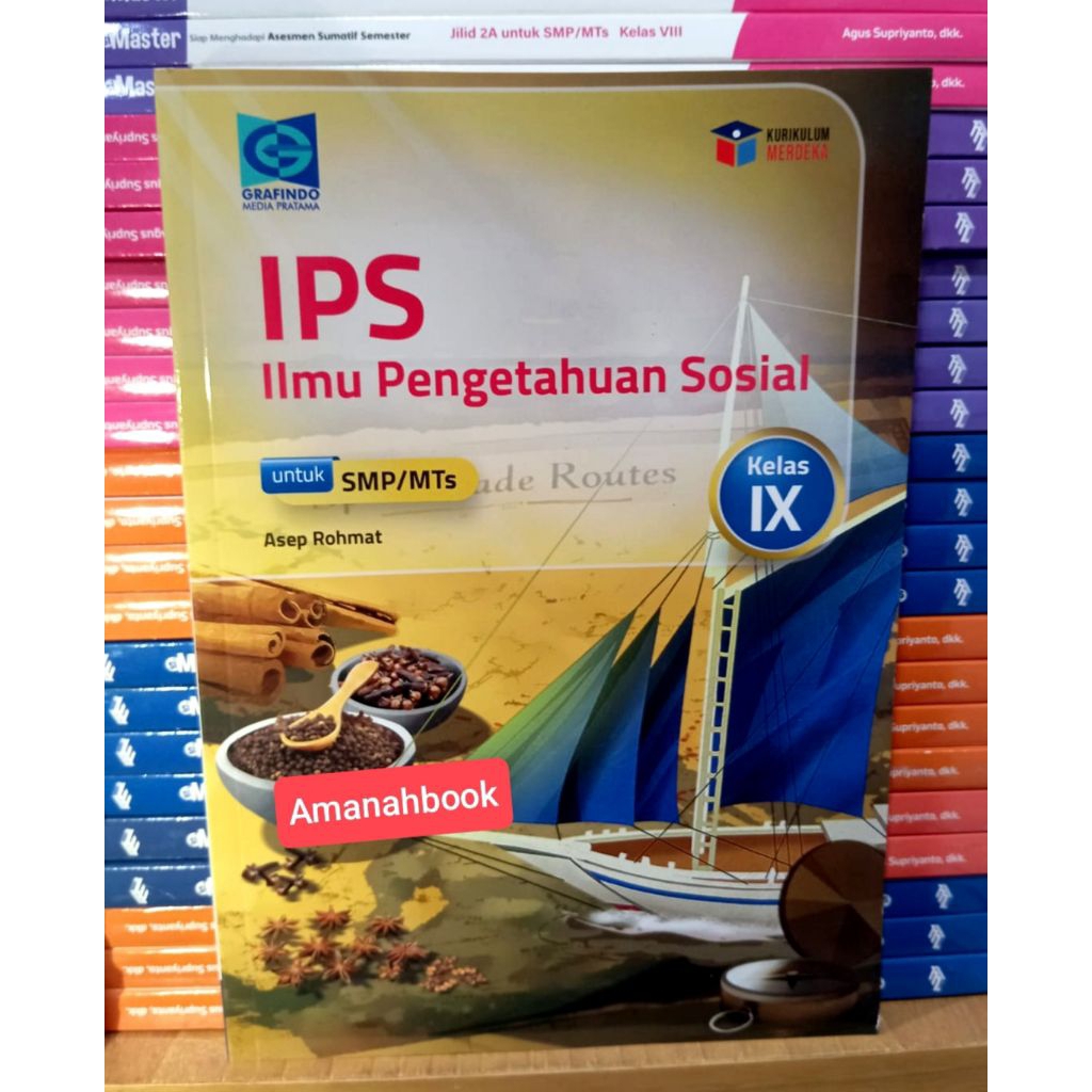 Buku IPS SMP Kelas 9 kurikulum Merdeka Grafindo