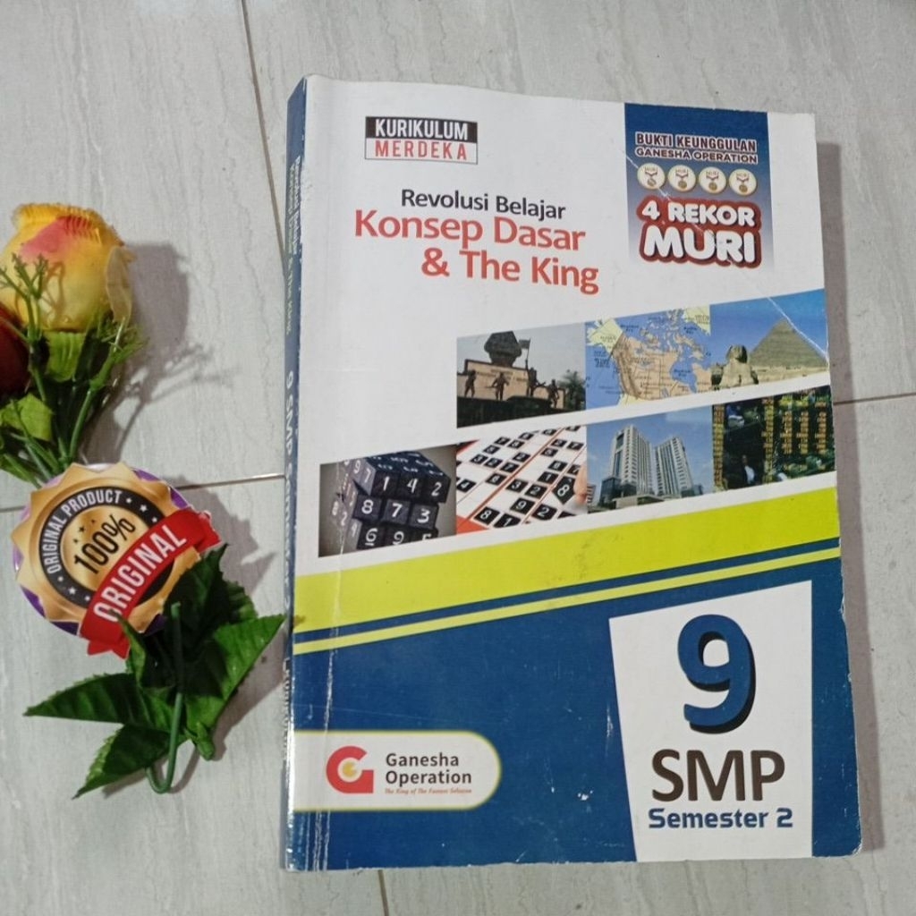 Revolusi belajar Konsep Dasar & The King Kelas 9 semester 2 Kurikulum Merdeka Ganesha Operation