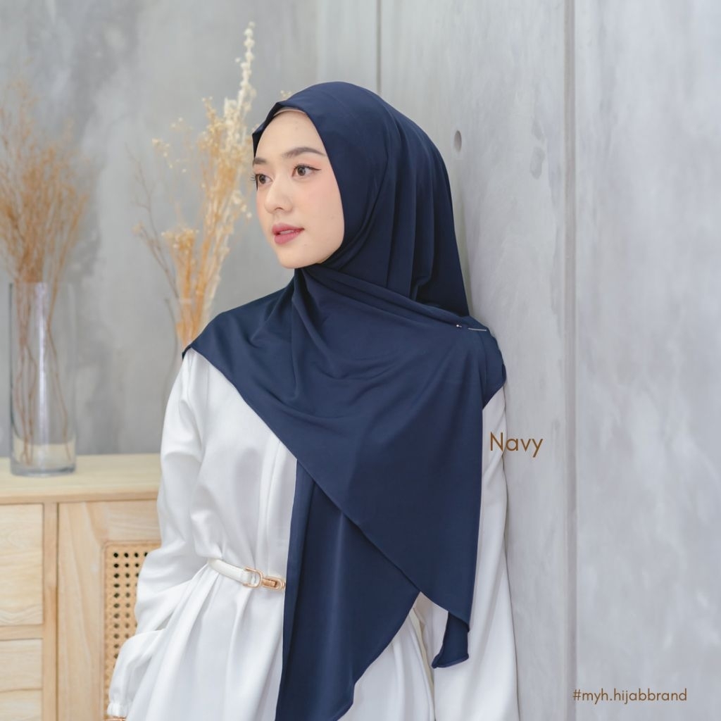 ZETTA INSTANT - ORIGINAL BY MYH HIJABBRAND - Hijab segitiga instant non pet bahan jersey premium