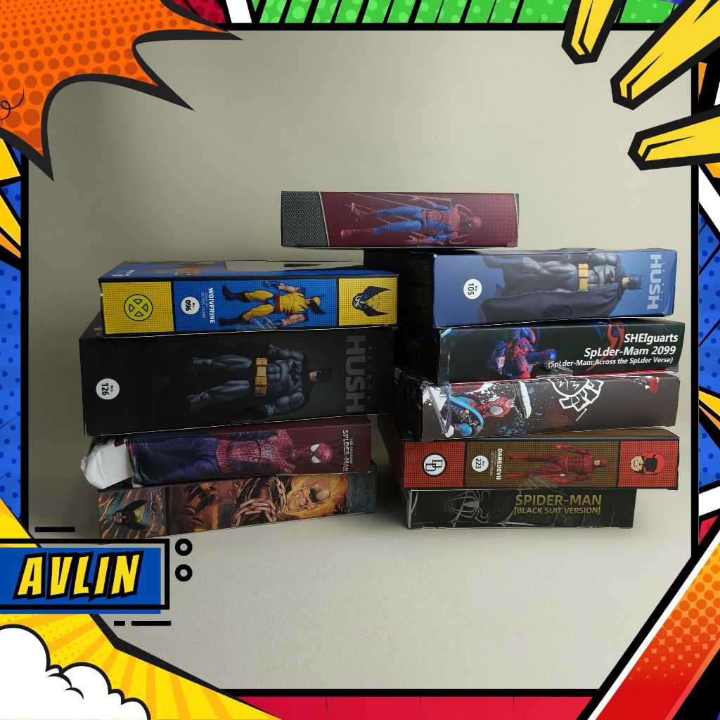 CT Toys Original The amazing Spiderman Wolverine Batman Hush The amazing Spiderman 2 Hellverine Spid