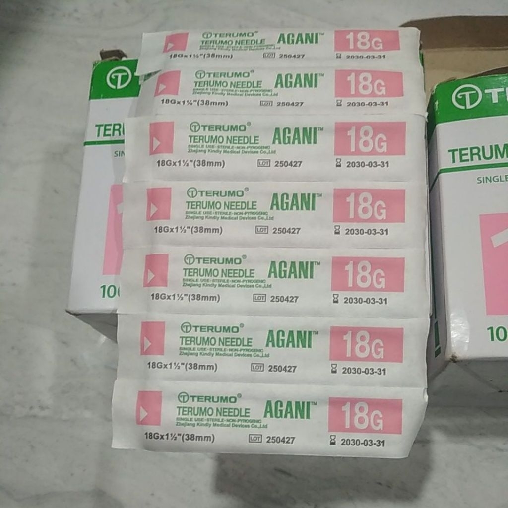 needle Terumo 18 g perpcs