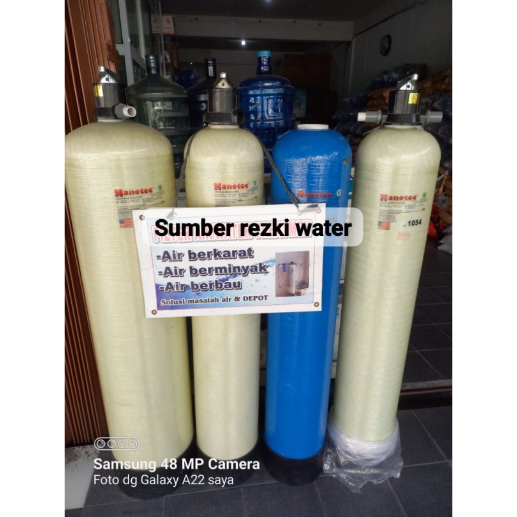 tabung media filter air bersih 1054 nanotanks