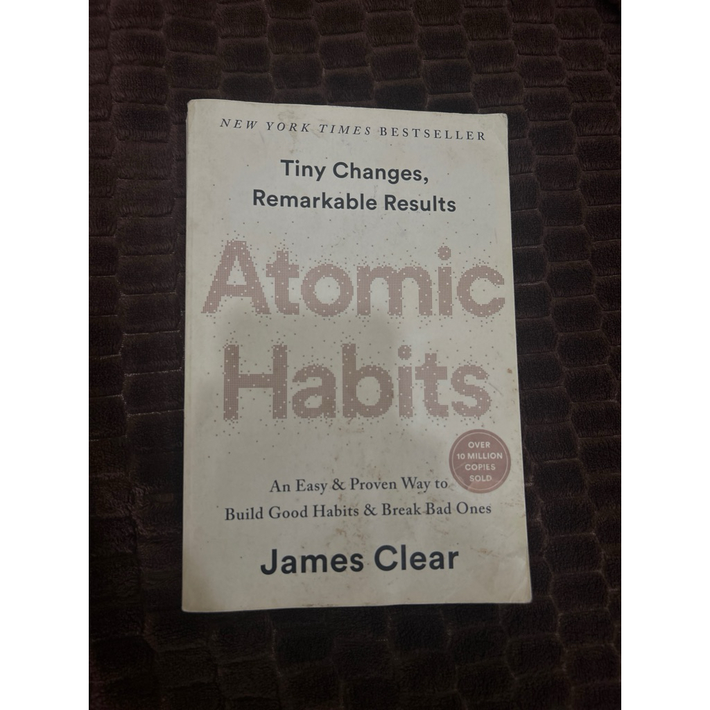 Preloved Buku Atomic Habits English Version Original