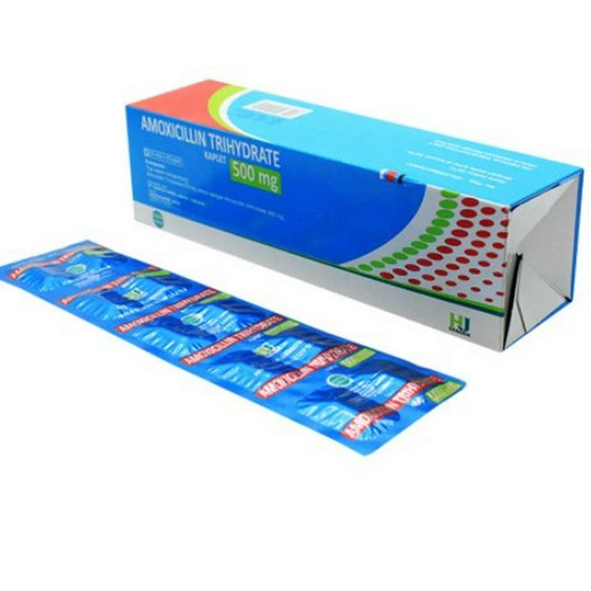 AMOXICILLIN GENERIK_01 500 MG 1 STRIP @ 10 KAPLET