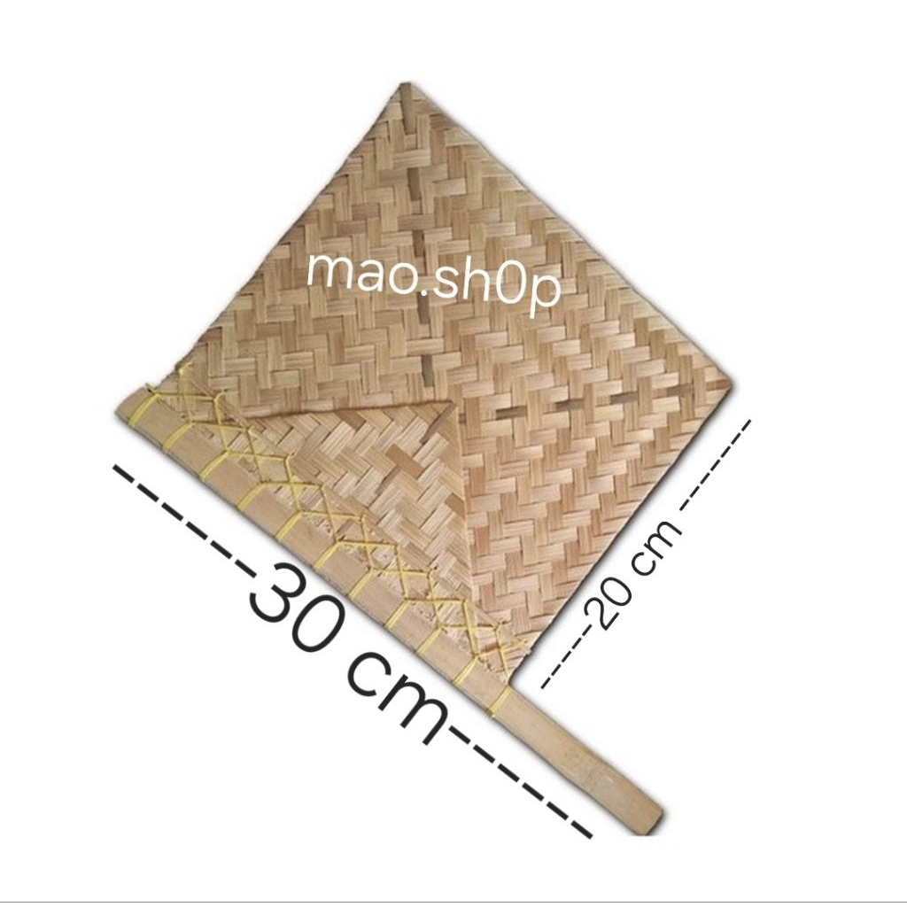 Kipas Bambu/ Hihid Anyaman Bambu/ Kipas Sate