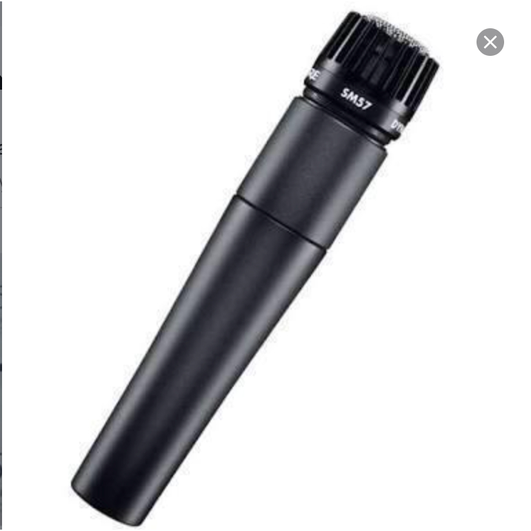 microphone mic shure kabel SM 57 / SM57 kondensor