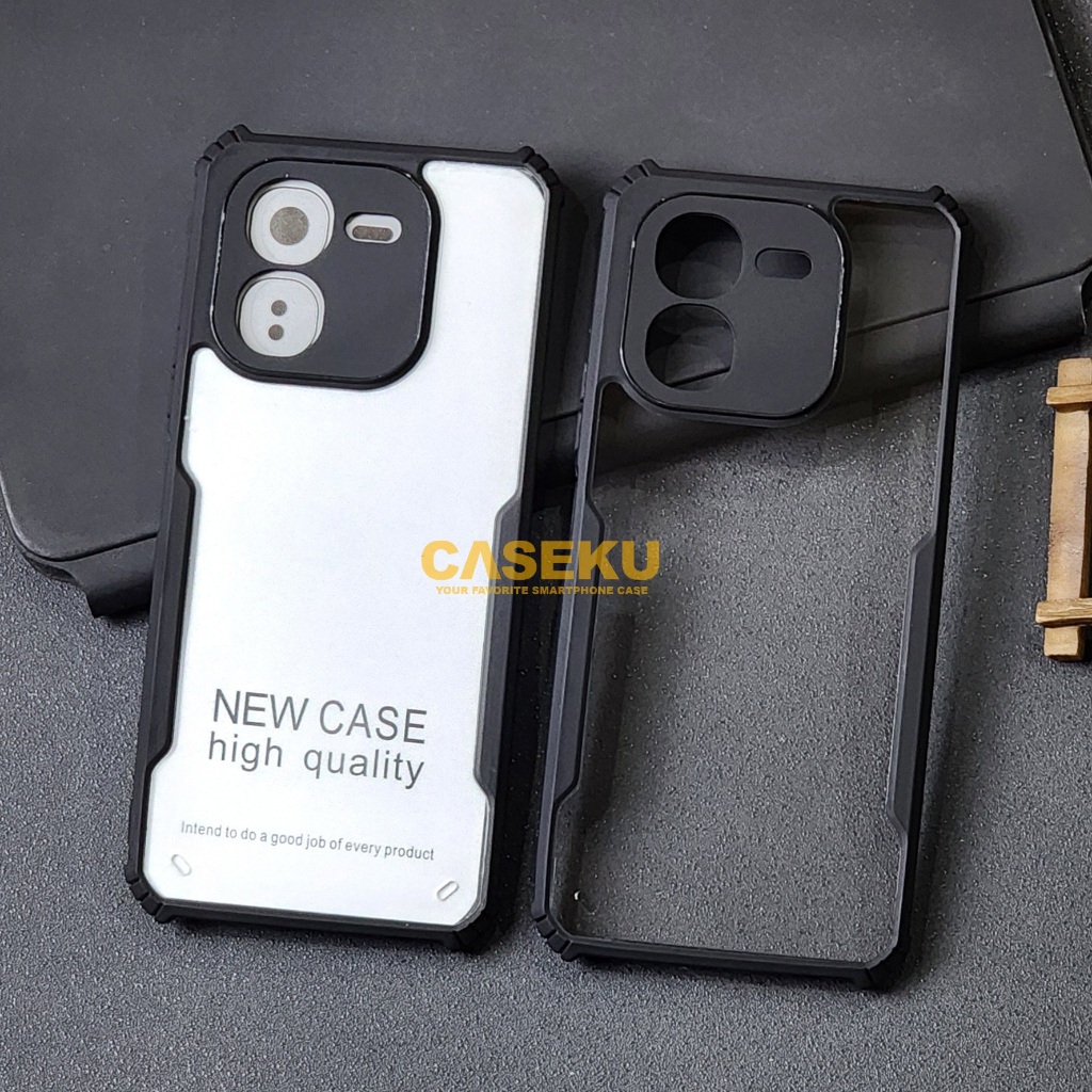 Iqoo Z9X Iqoo Z9 Case Fusion shockproof Transparan Casing Iqoo Z9X Iqoo Z9 FSN