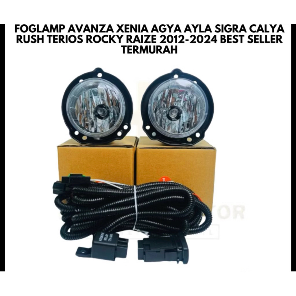 Foglamp Avanza Xenia Agya Ayla Sigra Calya 2012-2024 Original Best Seller Termurah