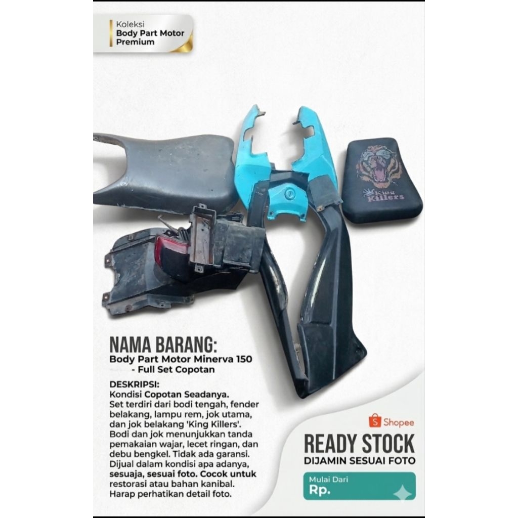 ORIGINAL BODY SET MINERVA BODY SEADANYA