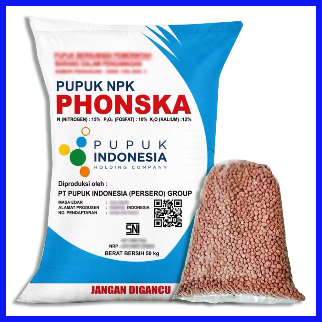 Pupuk NPK PHONSKA 1kg Non Subsidi Asli Petrokimia Gresik ( Mid Broker )