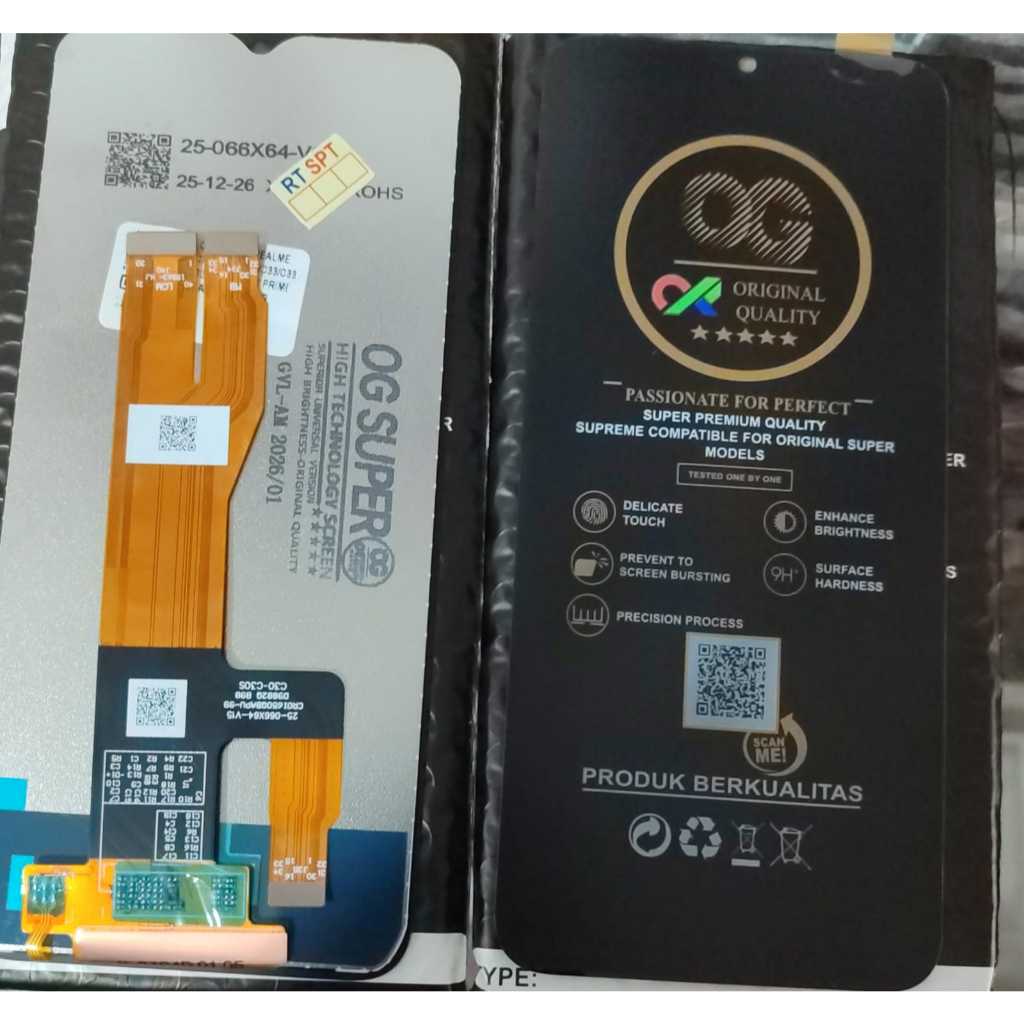 LCD REALME C30/C30S/C33/NARZO 50I PRIME