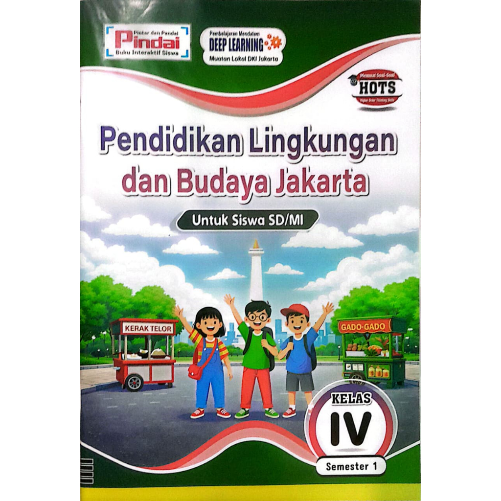 BUKU LKS PLBJ KELAS 4 SD/MI KURIKULUM MERDEKA SEMESTER 1 DEEP LEARNING