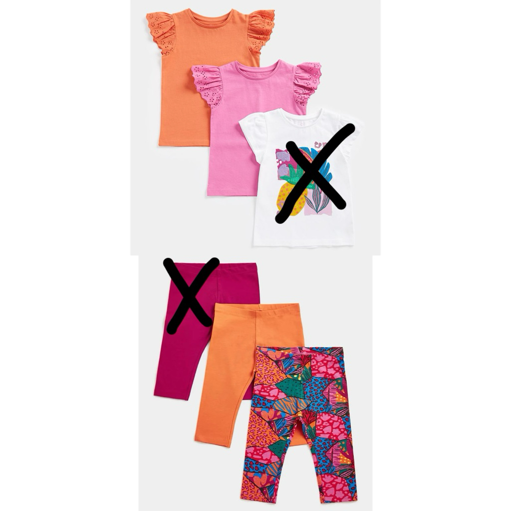 (NEW) Set Anak Perempuan Mothercare / Set Mothercare / Set MC / Set Anak Perempuan / Mothercare