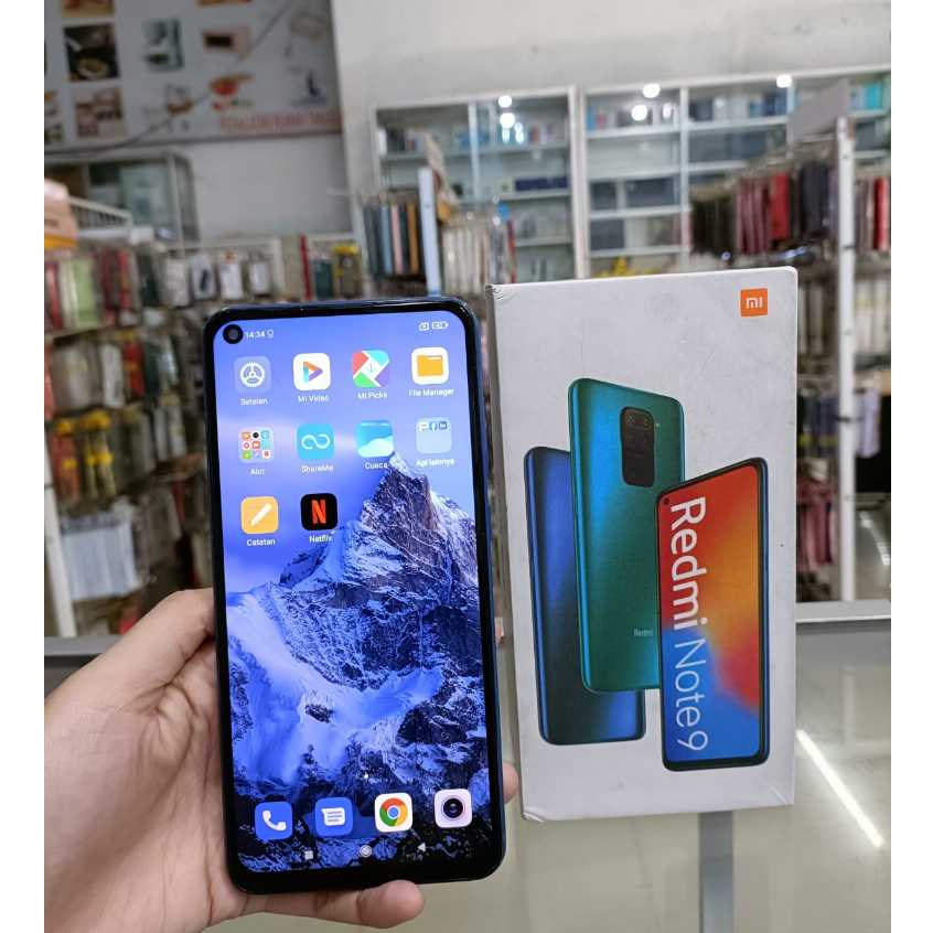 XIAOMI REDMI NOTE 9 6/128 6 128 SECOND SEKEN BEKAS RAM 6GB INTERNAL 128GB