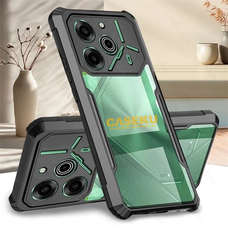 Tecno Pova 6 Tecno Pova 6 Pro Case Fusion shockproof Transparan Casing Tecno Pova 6 Tecno Pova 6 Pro