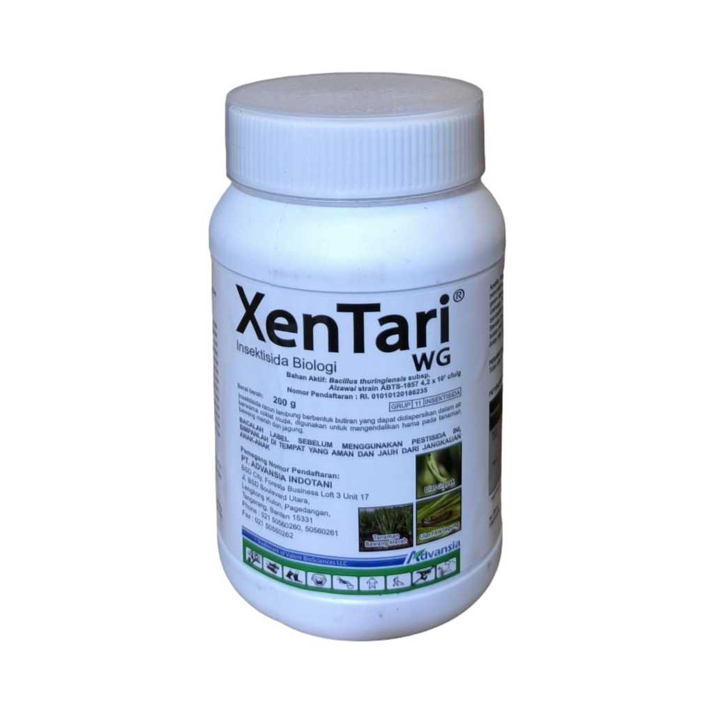 INSEKTISIDA BIOLOGI XENTARI WG 200GR