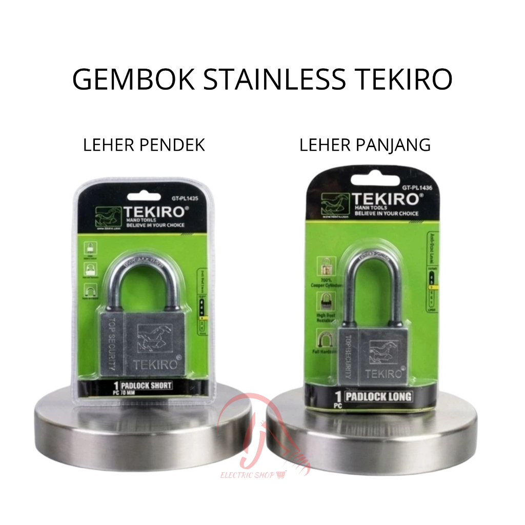 TEKIRO GEMBOK RUMAH PENDEK 40MM 60MM TEKIRO GEMBOK SERBAGUNA TEKIRO GEMBOK BERKUALITAS BAGUS