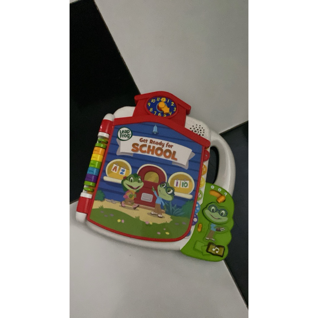 preloved leapfrog get ready for school box edukasi anak
