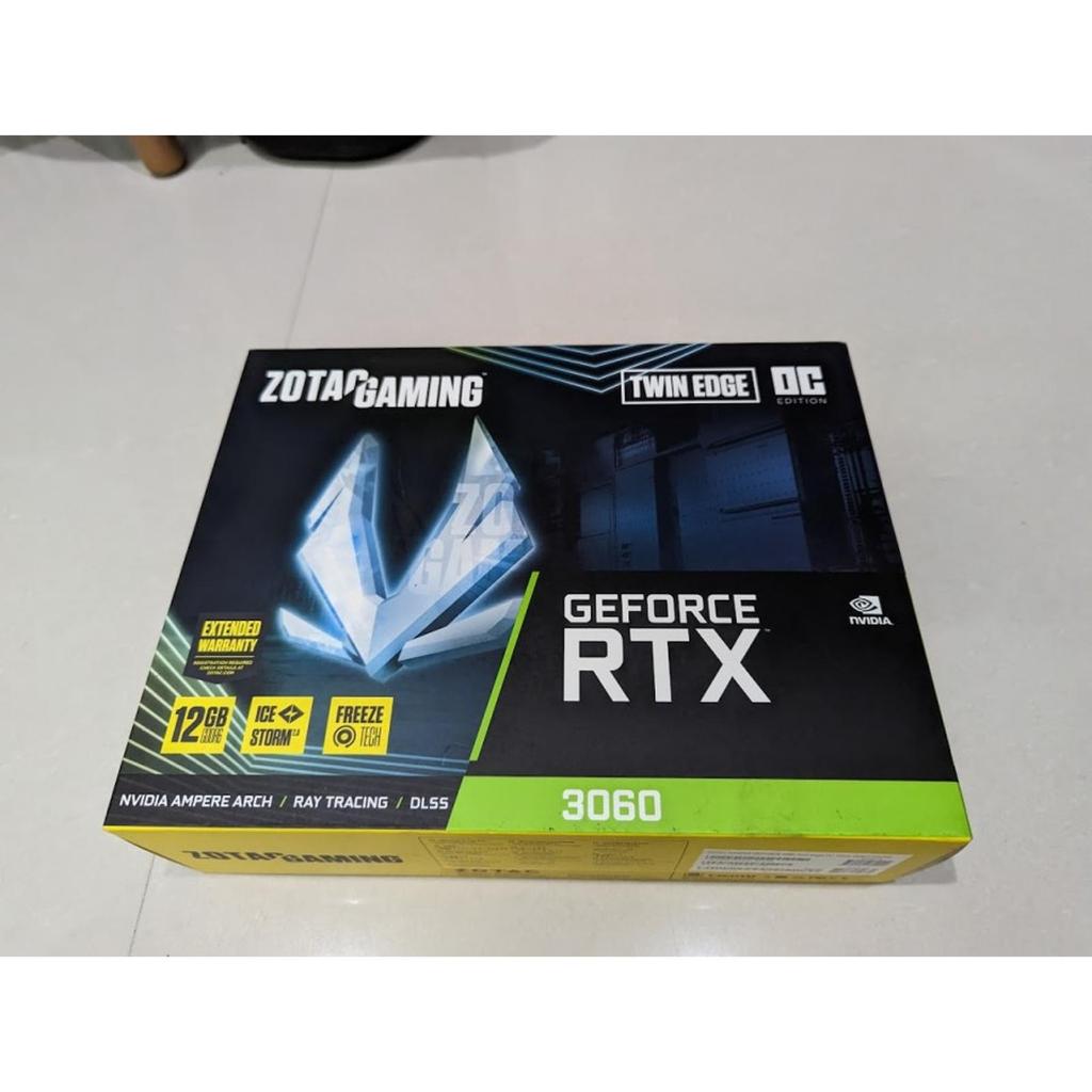 VGA ZOTAC GAMING RTX 3060 RTX3060 TWIN EDGE OC 12GB 12 GB pc komputer