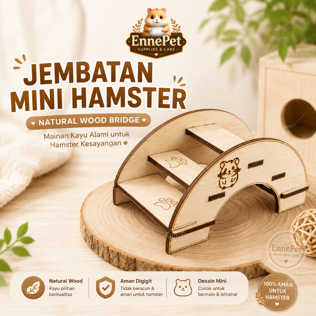 Jembatan Hamster Mainan Lucu / Jembatan Mainan Hamster