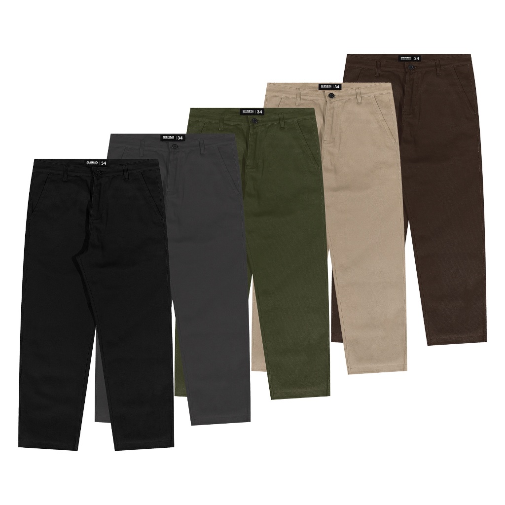 Shining Bright Celana Panjang Chino - Multi Color