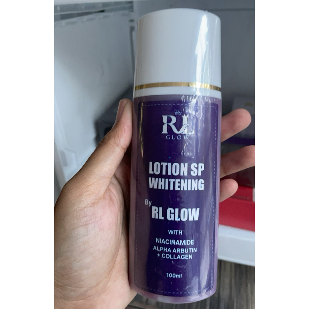 RL GLOW LOTION SP WHITENING with Niacinamide alpha arbutin collagen