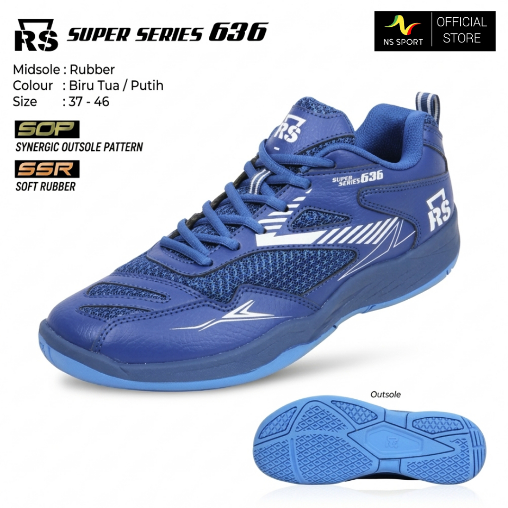 Sepatu Badminton RS Super Series 636