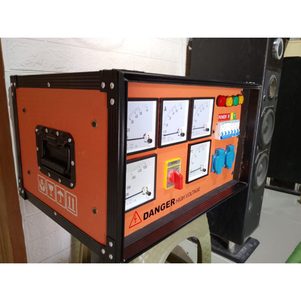 panel listrik 3 phase 6 u sound system siap pakai