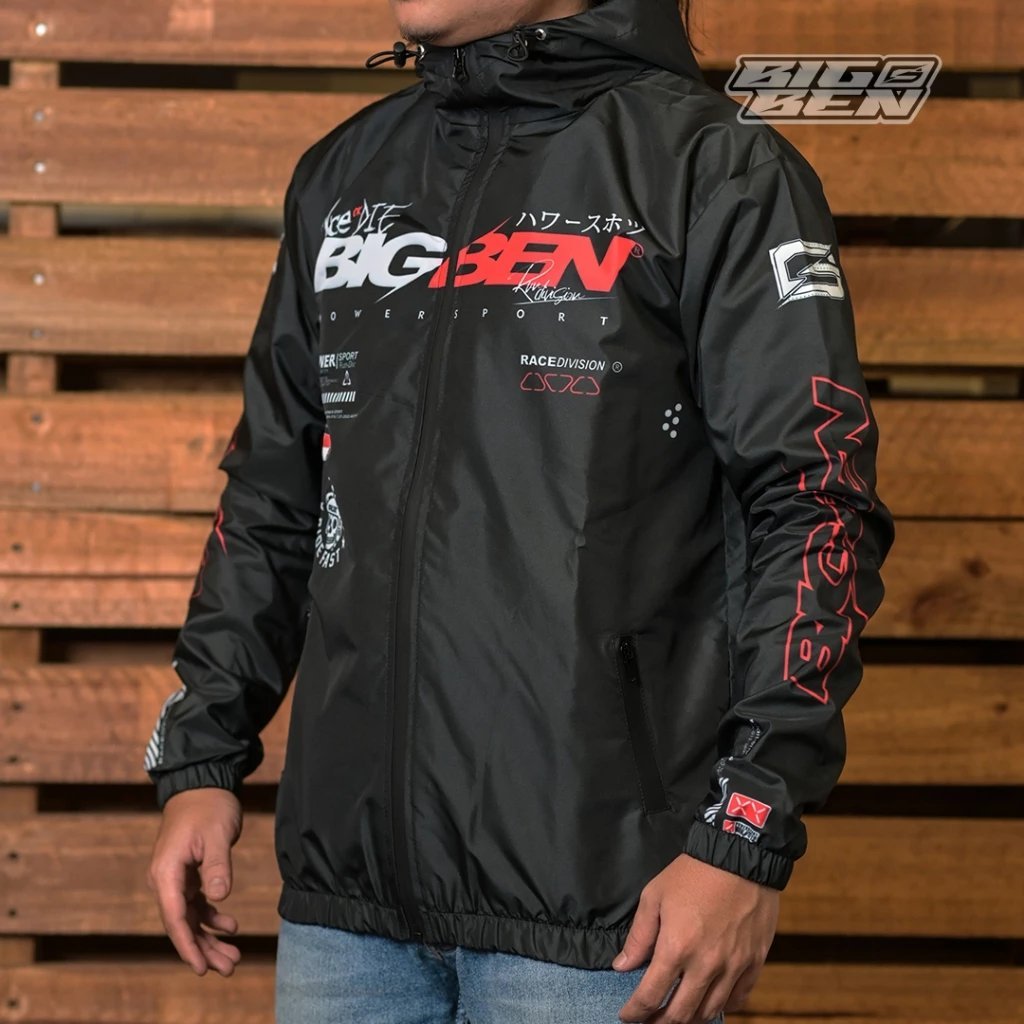JACKET RUNNING RACE DIVISION WINDBREAKER