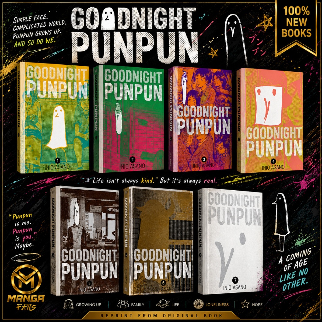 Komik Goodnight Punpun (Vol. 1-7) (english)