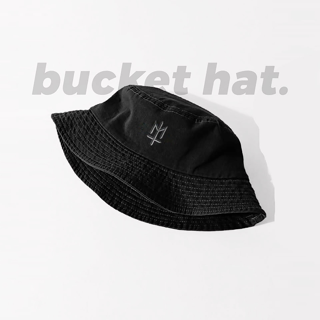 Topi Bucket Hat Premium Pria Wanita Logo Maternal