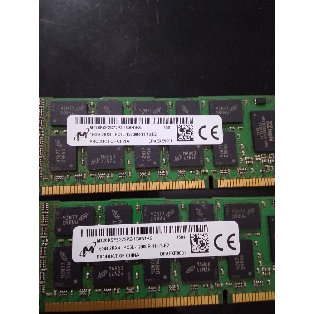 RAM SERVER 16GB DDR 3 12800R
