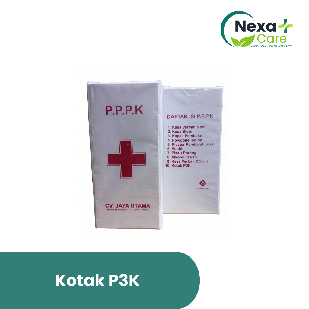 Kotak P3K Mobil + Isi / P3K Lengkap