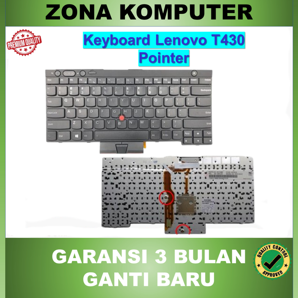Keyboard Lenovo Thinkpad T430 T430i T430S Pointer