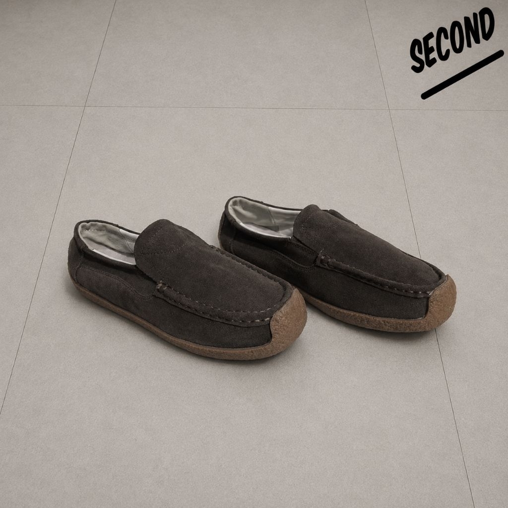 sepatu Loafers Orobianco Second Size 40 26cm Pria Slip On Casual Elegan