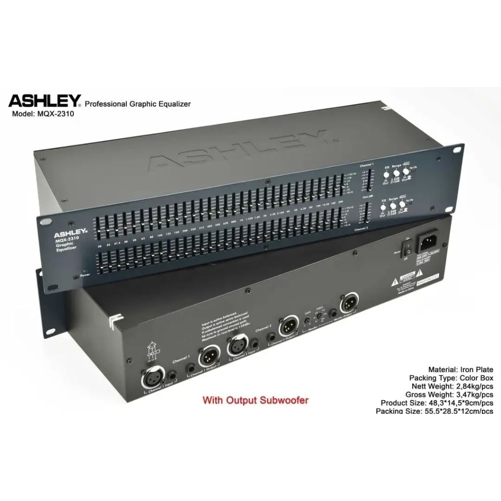 Equalizer Ashley mqx2310 equalizer