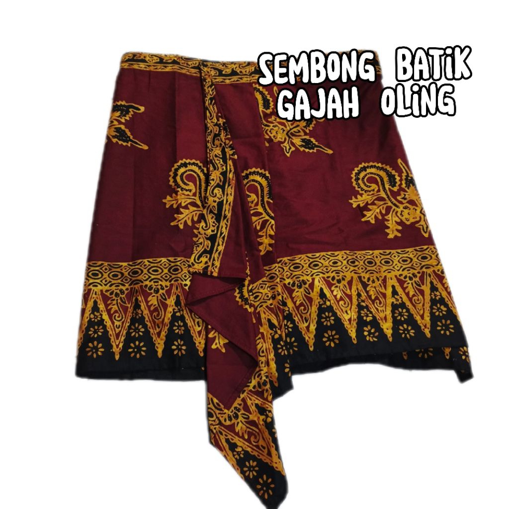 Sembong Batik Gajah Oling sembong Batik langsung Pakai