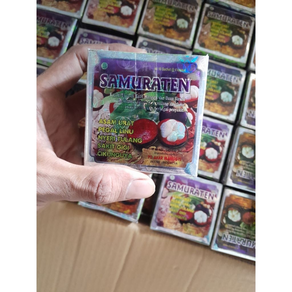 KULIT MANGGIS DAN DAUN SIRSAK