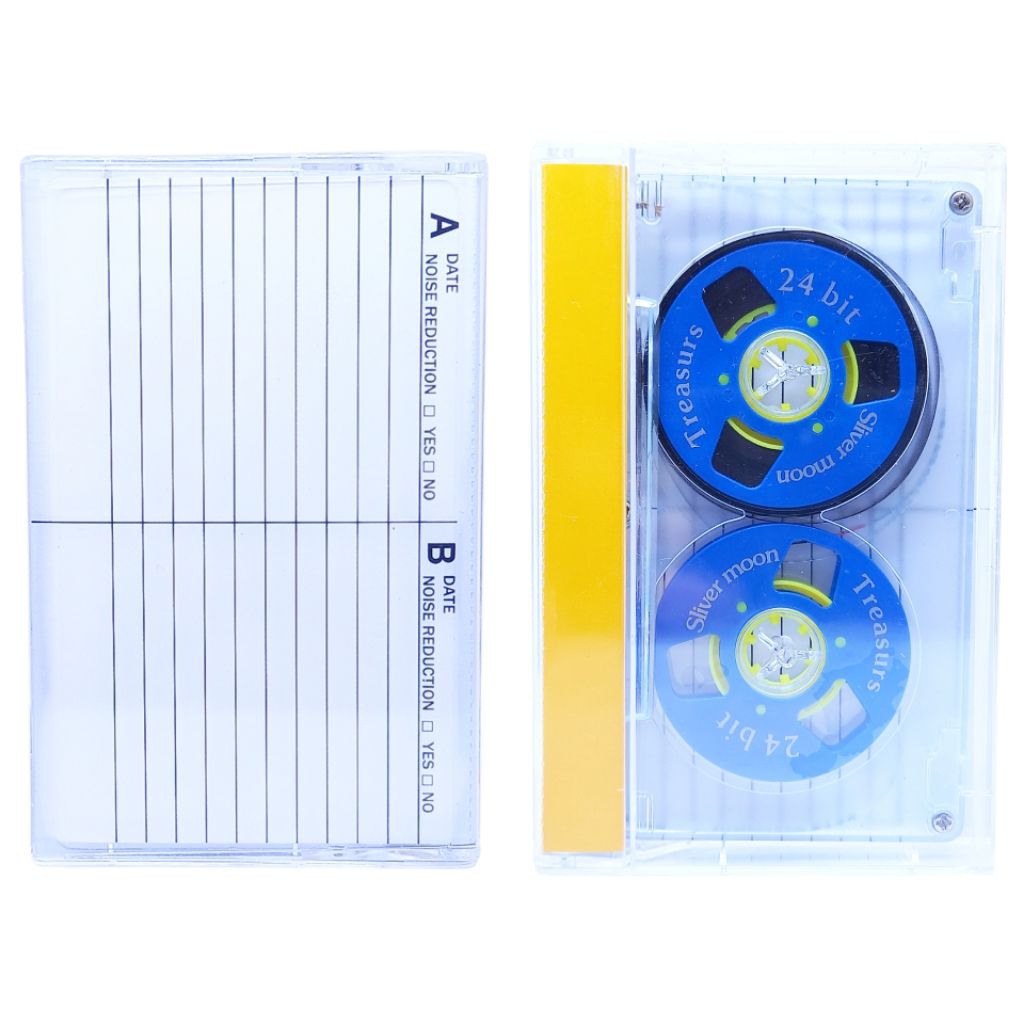 Kaset pita model reel to reel cassette audio tape blank kosong 60 menit