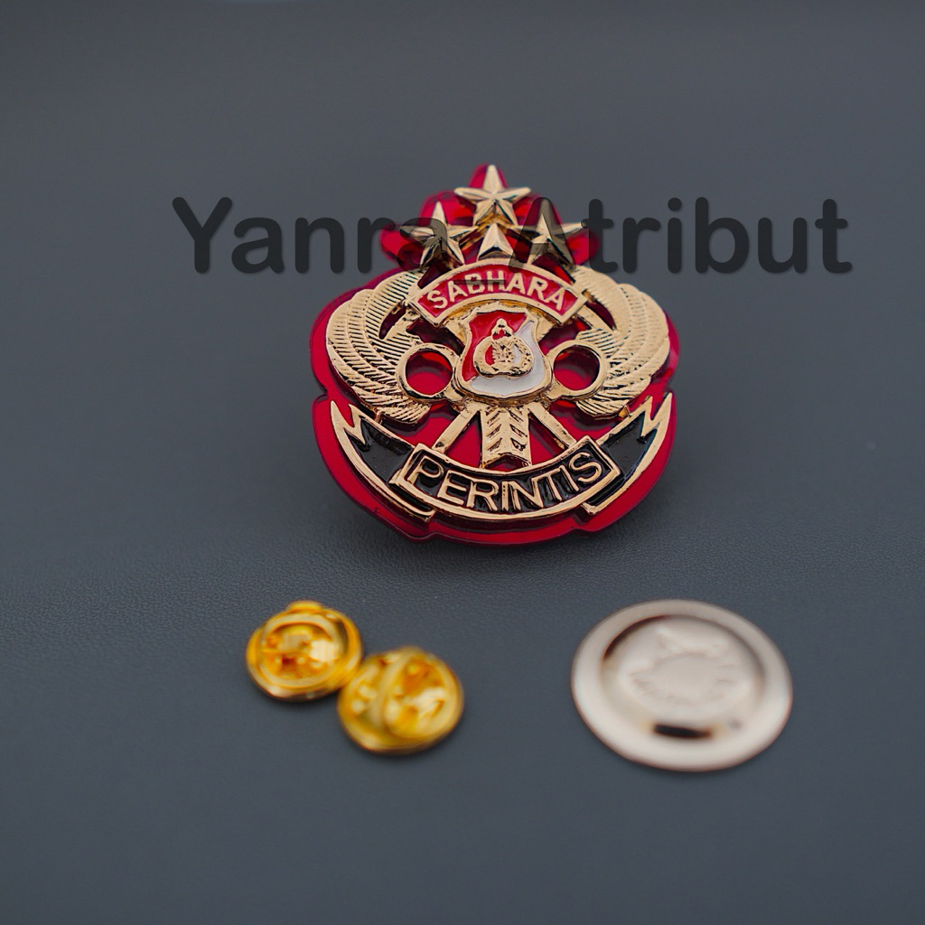 Pin Brevet Brivet Perintis Sabhara Polri Paku Magnet Premium