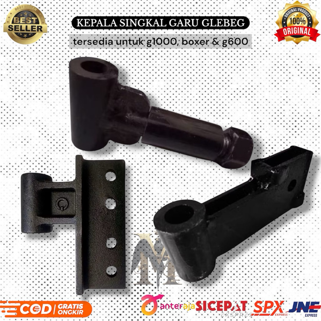 Kepala Glebeg Singkal Garu G1000 G600 G3000 Impala Capung Boxer Puddler Frame Head Traktor Quick Ori