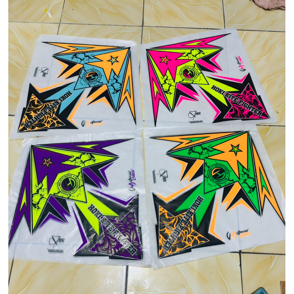 KERTAS LAYANG LAYANG PESAWAT 3 WARNA Isi 25-50-100 Pcs STABILO PREMIUM