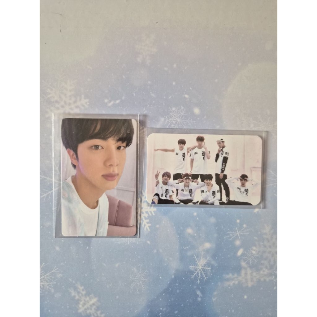 photocard BTS Jin BE ess dan photocard Orul82