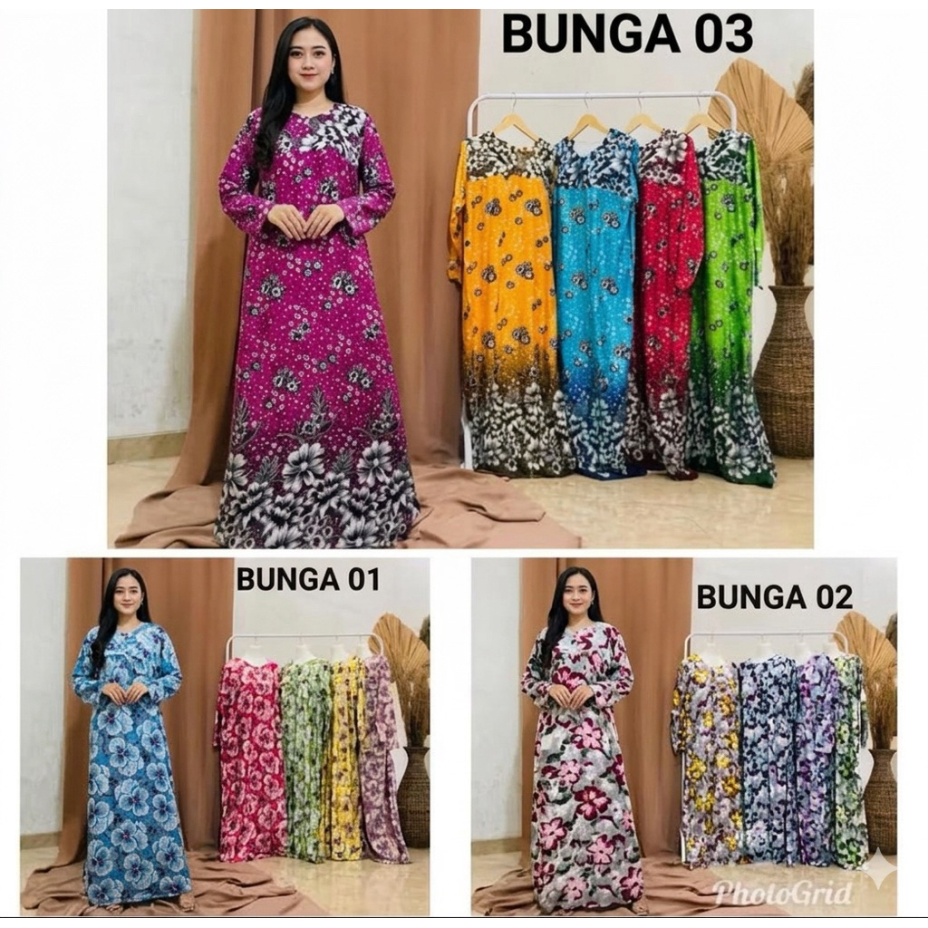 DASTER LONGDRESS GAJAH PUTIH / DASTER GAJAH PUTIH / GAJAH PUTIH / DASTER BAGUS / DASTER RAYON