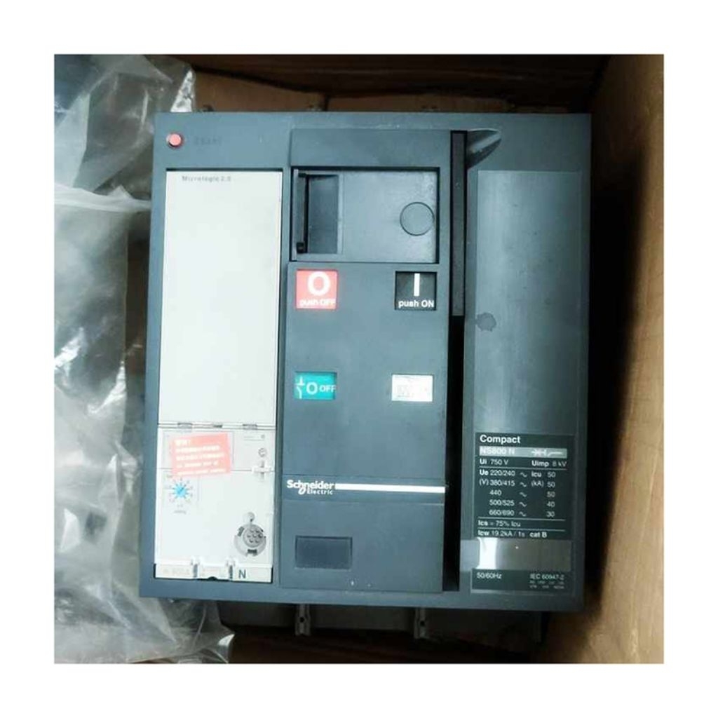MCCB SCHNEIDER 70KA NS1250H 3P 1250A MOTORIZED SCHNEIDER