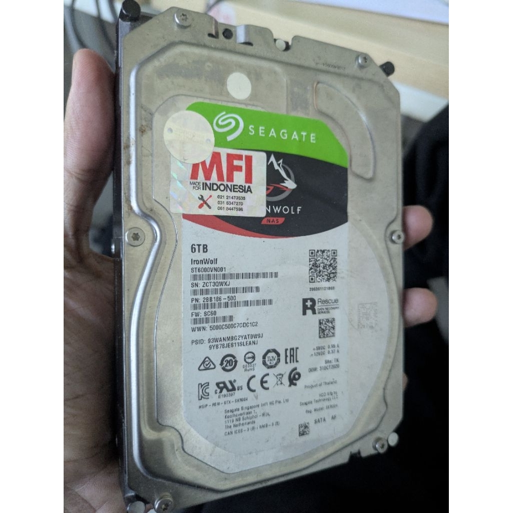 Seagate Ironwolf 6TB NAS