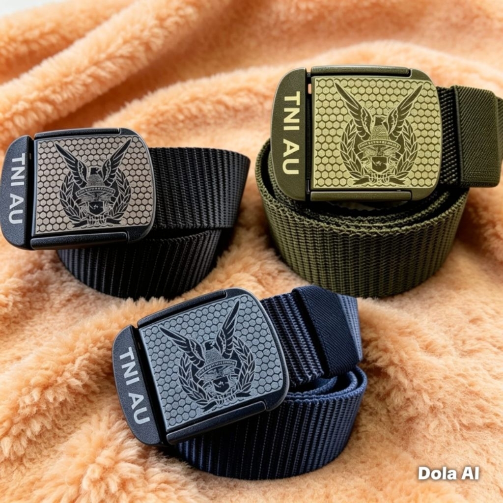 ikat pinggang sabuk gesper tactical logo TNI AU