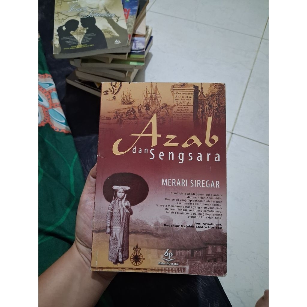 buku azab dan sengsara merari siregar